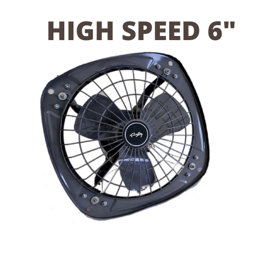 BREEZY HIGH SPEED METAL EXHAUST FAN 6INCH