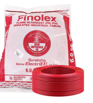 FINOLEX 6.0 SQ MM WIRE (180MTR)