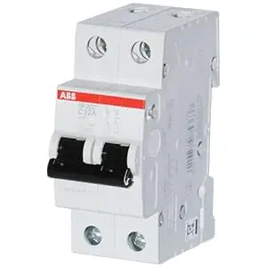 ABB DOUBLE POLE (DP) MCB C SERIES (6A TO 63A)