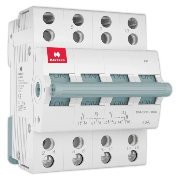 HAVELLS FP CHANGEOVER MCB (25A,40A & 63A)