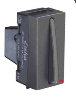 LISHA S7 20A 1WAY SLIMZ ICON SWITCH WITH INDICATOR