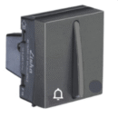 LISHA S7 10A 2M SLIMZ ICON BELL PUSH SWITCH