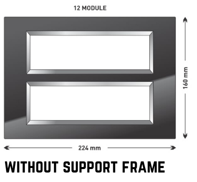 LISHA S7 12M TINT GLASS ICON PLATE (WITHOUT SUPPORT FRAMES)