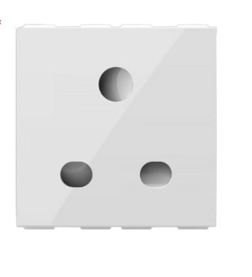 GM 45 6A 3PIN SOCKET WITH SHUTTER & 16A UNIVERSAL SOCKET