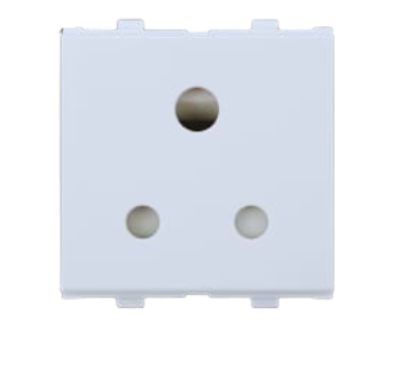 PENTA MODULAR 6A 3 PIN ROUND & 16A TWIN SOCKET 2M
