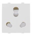 FIANA 6A/16A 3PIN SOCKET WITH SHUTTER