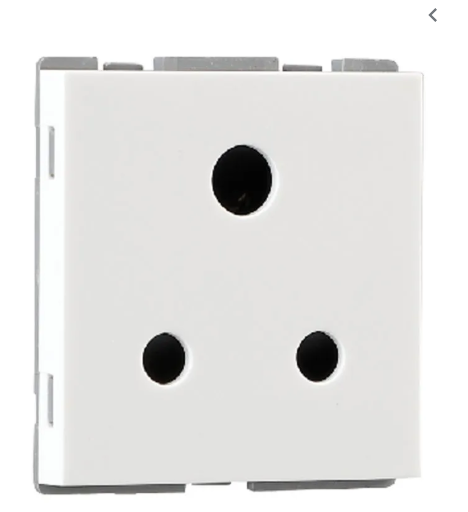 6A & 6A/16A 3 Pin Socket