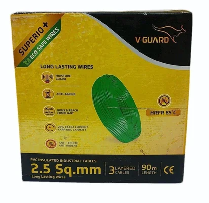 V GUARD SUPERIO+ HRFR WIRE 2.5SQMM (90MTR)