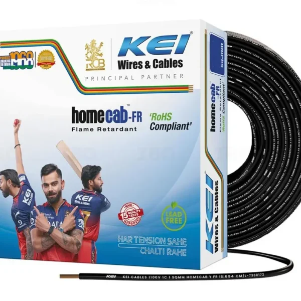 KEI 1.0 SQMM HOME CAB FR WIRE 90MTR